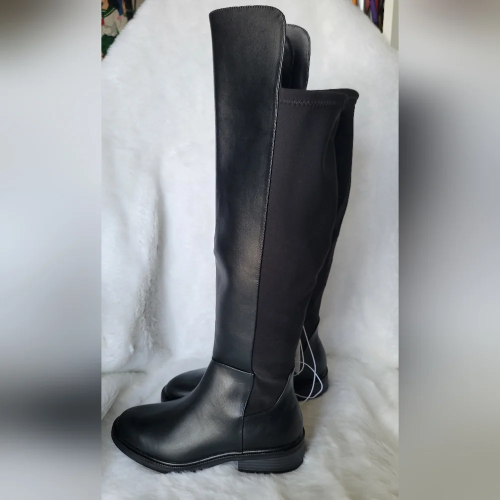 Black Tall Boots|Knee Boots